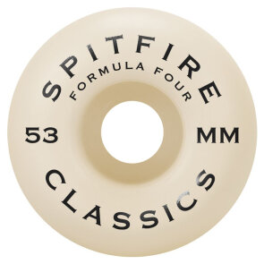 Spitfire Formula 4 Classic Wheels Orange 53mm 97a