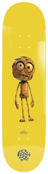 Push Skateboarding Plywood Guy In-complete 7.25"