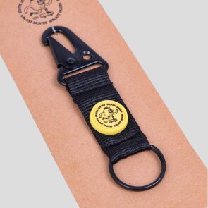 Blast Skates Round Logo Key Clip