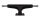 Independent Trucks 166 Stage 4 black truck