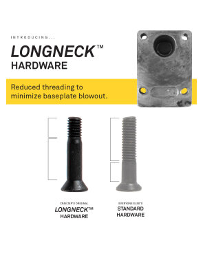 Chocolate Skateboards Longneck allen hardware 1"