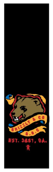 Grizzly Griptape Asphalt Black 9" x 33"