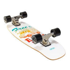 Carver Skateboards x Free & Easy Paleta Surfskate Complete 30.75" C7 raw