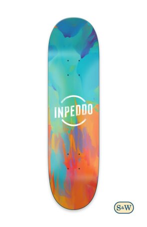 Inpeddo Skateboards Brush Stroke Short & Wide deck...