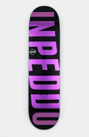 Inpeddo Skateboards Logo Script Mid Size deck 7.75"
