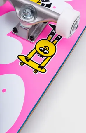 Blast Skates Mini Bubble Trix Bubble Gum Complete 7.75"