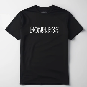 Boneless Skate Products Logo T-Shirt Black Large