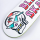 Blast Skates Skull Twin Tail deck 8.375"