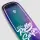 Blast Skates Ben Koppl Iridescent Roller Surfer deck 8.5"
