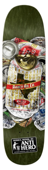 Anti Hero Skateboards R. Beres Refuse deck 8.63"