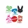 Popwar Skateboards Sticker 10 Pack