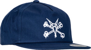 Powell & Peralta Vato Rat Snapback Cap Navy