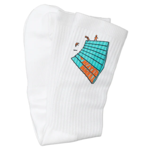 The Heated Wheel Slam Time Socks