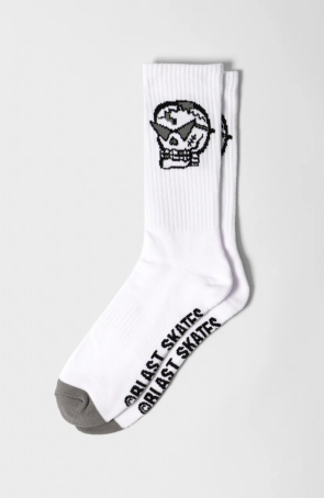Blast Skates Skulls Socks