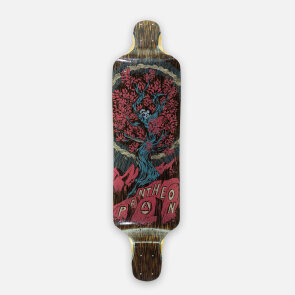 Pantheon Longboards Superdupersonic LDP Medium Flex deck 36.5"