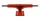Independent trucks 166 Stage 4 truck red