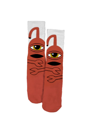 Toy Machine Sect Hug Rust Socks