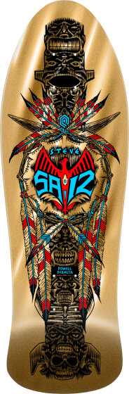Powell & Peralta Steve Saiz Totem Reissue Skateboard...