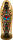 Powell & Peralta Steve Saiz Totem Reissue Skateboard Gold Foil deck 10"