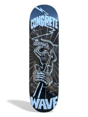 Concretewave Skateshop Colonius kids s & w  deck...