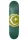 Foundation Skateboards Star & Moon Green deck 8.5"