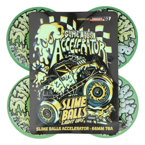 Slime Balls Accelerator Light Ups Wheels 66mm 78a