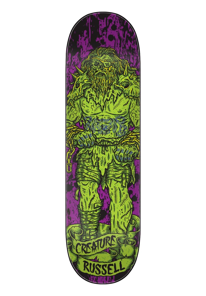 Creature Russel Vikings of Hesh Law XX deck 8.75