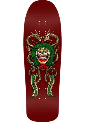 Powell & Peralta Caballero Mask deck 9.75" burgundy