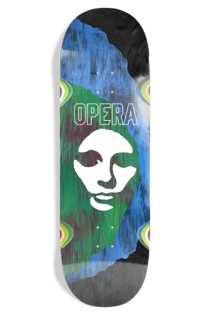 Opera Skateboards Triple Torn Big Mask deck 10"