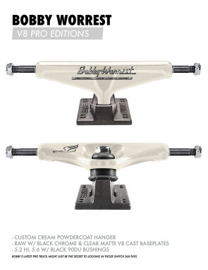 Venture Trucks V8 Bobby Worrest Pro Edition 5.2" / 137mm