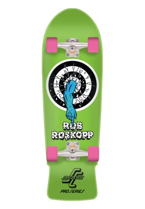 Santa Cruz Roskopp One Shaped cruiser complete 31.4"