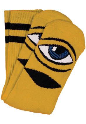Toy Machine Sect Eye III Mustard Socks