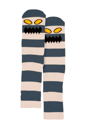 Toy Machine Monster Big Stripe Blush Socks