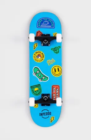 Inpeddo Skateboards Stickers Short & Wide Complete...