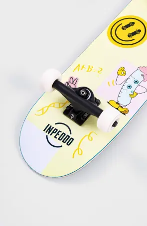 Inpeddo Skateboards Science Club Short & Wide Complete 7.25"