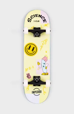 Inpeddo Skateboards Science Club Short & Wide...