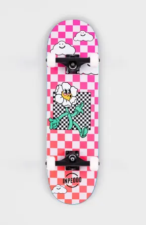 Inpeddo Skateboards Happy Flower Short & Wide...