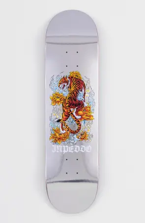 Inpeddo Skateboards Tiger Silver deck 7.75"