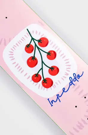 Inpeddo Skateboards La Dolce Rose Twin Tail deck 8.5"
