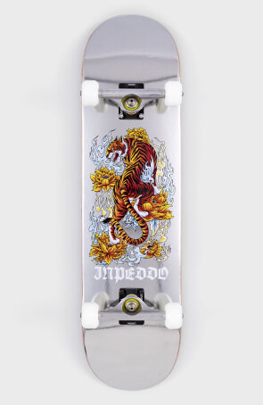 Inpeddo Skateboards Tiger Silver Premium Complete 8.25"
