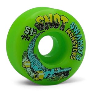 Snot Wheel Company Swampys Monsters Classic Green 51mm 99a
