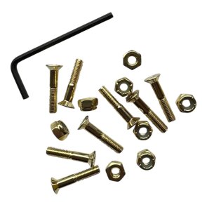 Concretewave Skateshop Hardware allen 1" gold