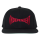 Independent Truck Co. Span Embroidered Snapback Cap Black/Dark Red