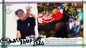 Real Skateboards X Skateshopday Verdy deck 8.38" red