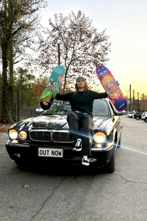 Santa Cruz Fabiana Delfino Pinball deck 9.14"