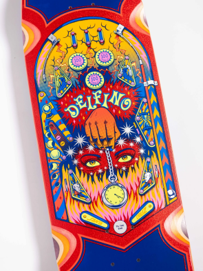 Santa Cruz Fabiana Delfino Pinball deck 9.14"