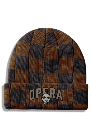 Opera Skateboards Club Beanie Espresso
