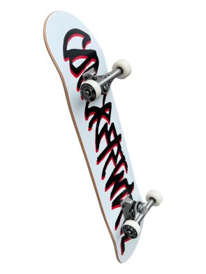 Concretewave Skateshop Logo custom complete white