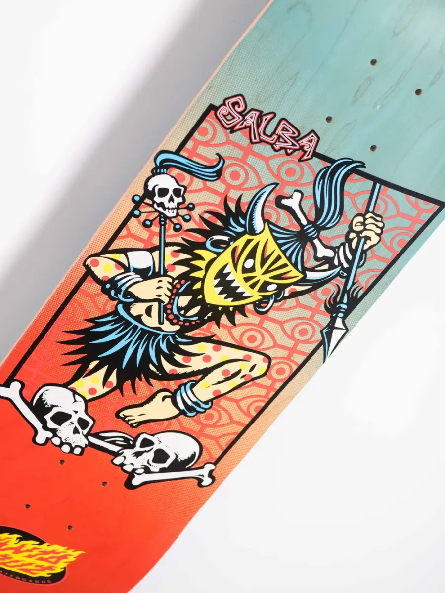 SKULL SKATES 未使用品 powell santa cruz alva Santa Cruz Skateboards Salba Voodoo Frame Pro deck 8.5