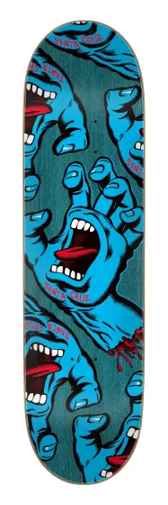 Santa Cruz Crowded Hand deck 8.25"